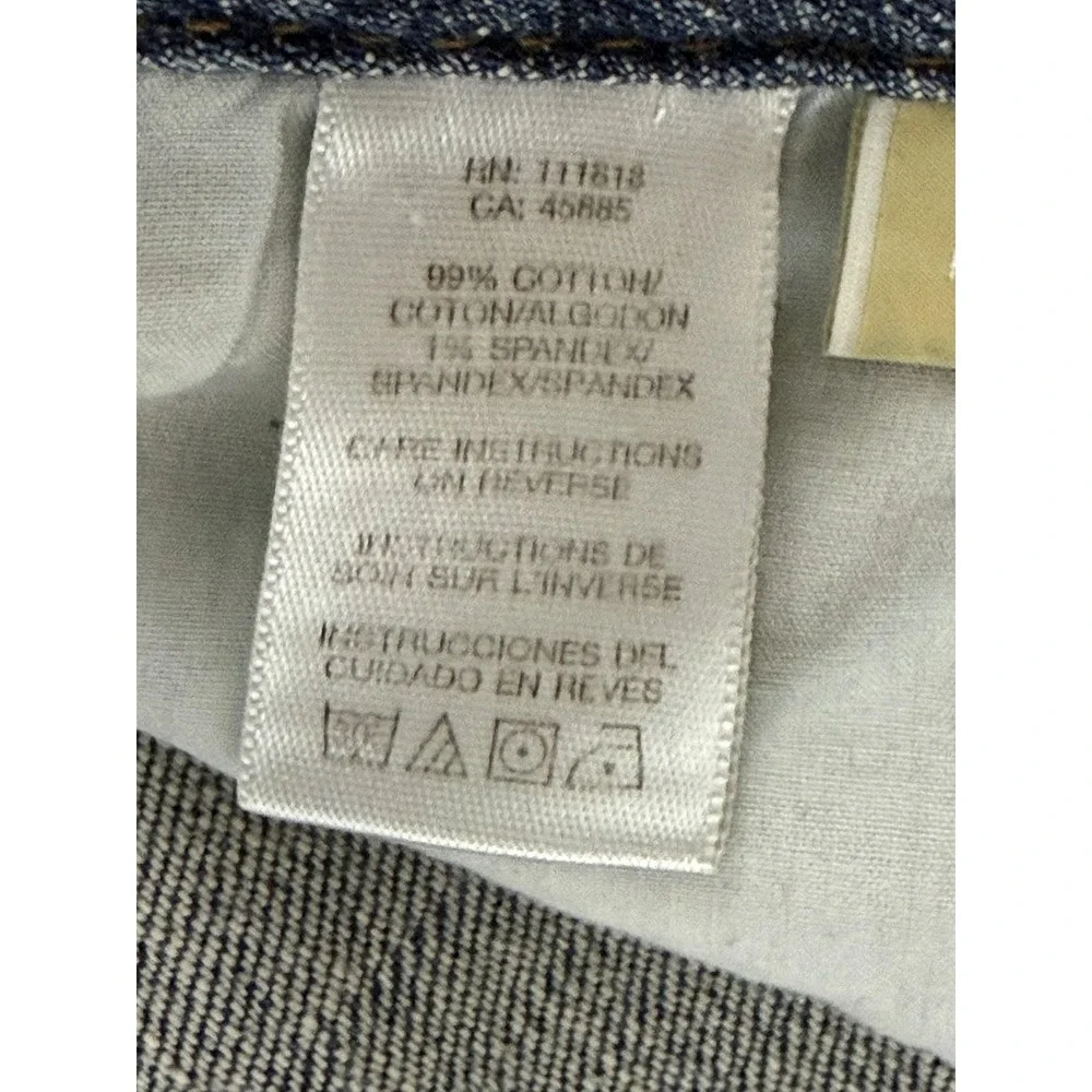 Michael Kors Jeans Womens 12 Bootcut Embroidered MK Pockets Medium‎ Wash Denim